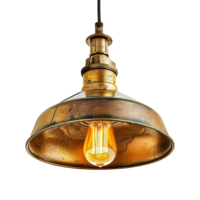 AI generated Light fixture isolated on transparent background png