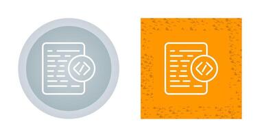 Document Metadata Vector Icon