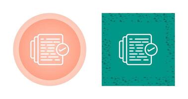 Document Versioning Vector Icon