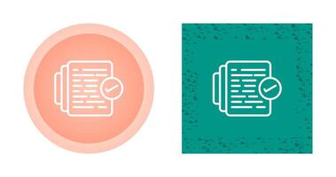 Document Versioning Vector Icon