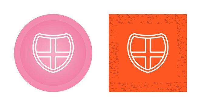 icono de vector de escudo