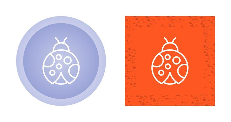 Ladybug Vector Icon
