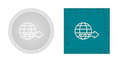 Domain Forwarding Vector Icon