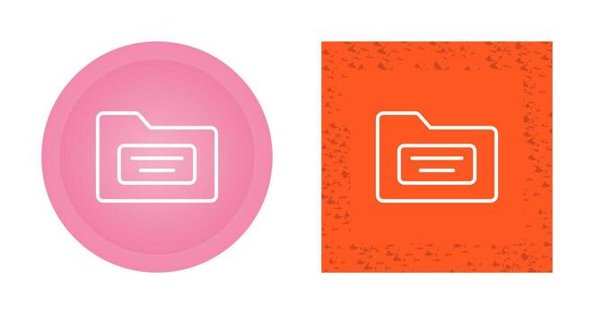 File Folder Vector Icon