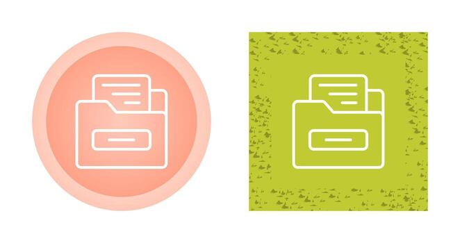File Folder Vector Icon