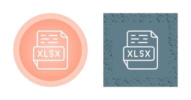 icono de vector xlsx