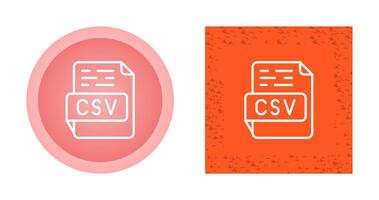 CSV Vector Icon