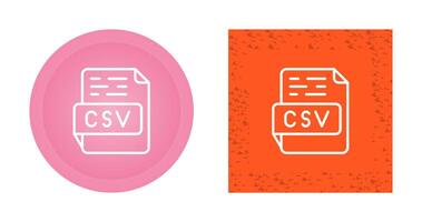 CSV Vector Icon