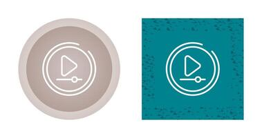 Video Play Button Vector Icon