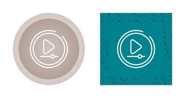 Video Play Button Vector Icon