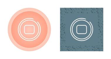 Stop Button Vector Icon