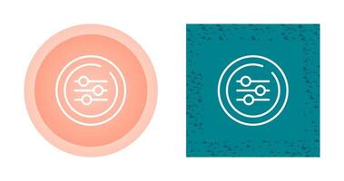 Equalizer Circle Vector Icon