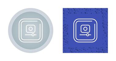 Video Record Square Vector Icon