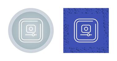 Video Record Square Vector Icon