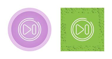 Next Track Button Vector Icon