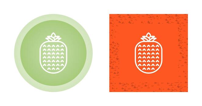 icono de vector de piña