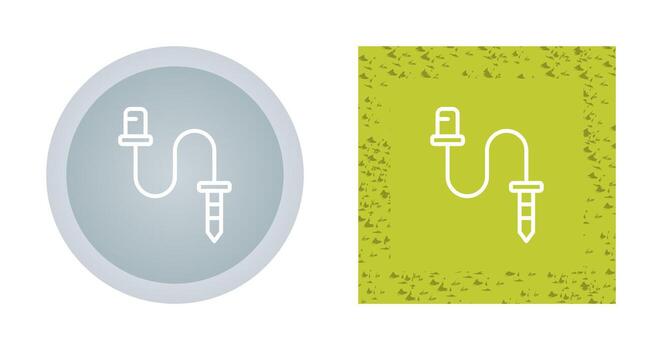 cable Jack vector icono