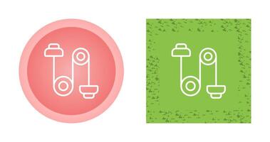 Wire Rope Pulley Vector Icon