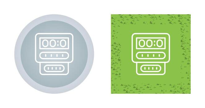 Electric Meter Vector Icon