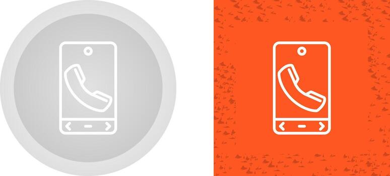 icono de vector de llamada