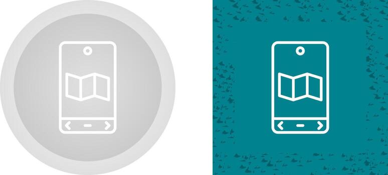 icono de vector de mapa