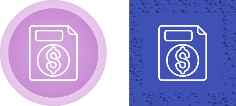 icono de vector de documento