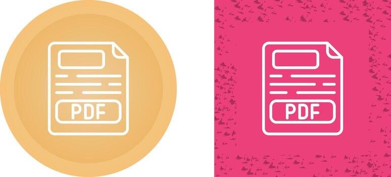 Pdf Vector Icon
