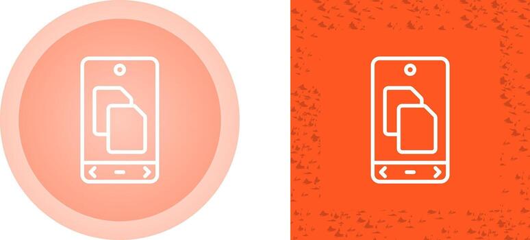 copiar icono de vector