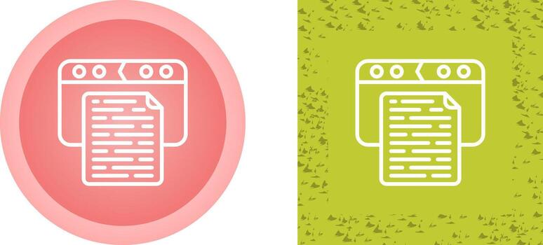 Document Vector Icon