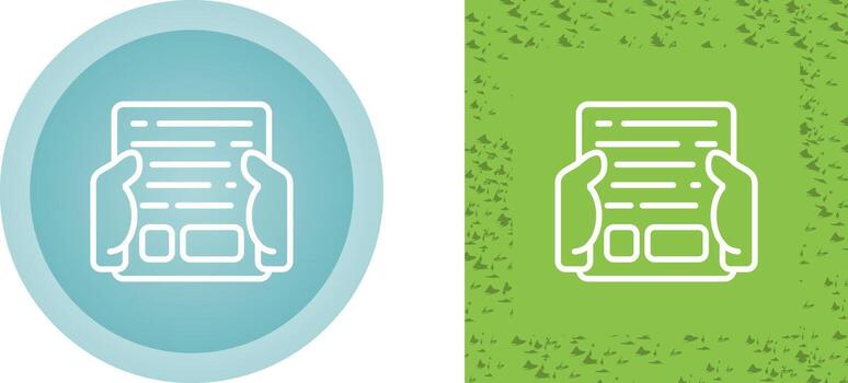 icono de vector de documento