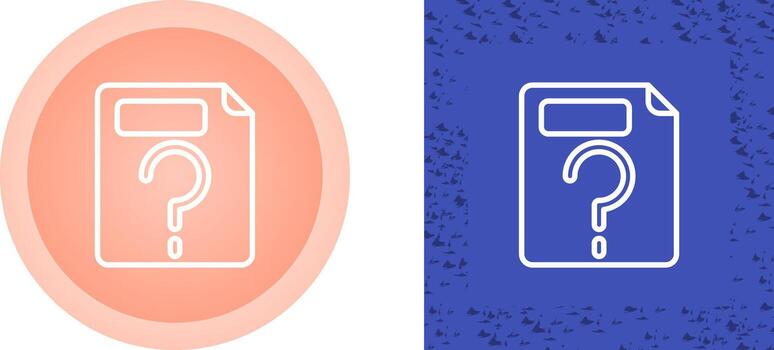 Unknown Vector Icon