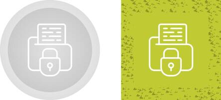 Secure Folder Vector Icon