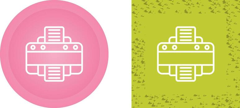 icono de vector de impresora