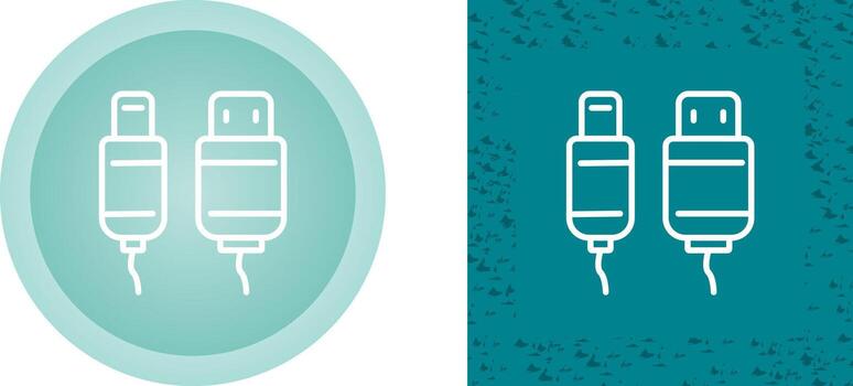Usb Cable Vector Icon
