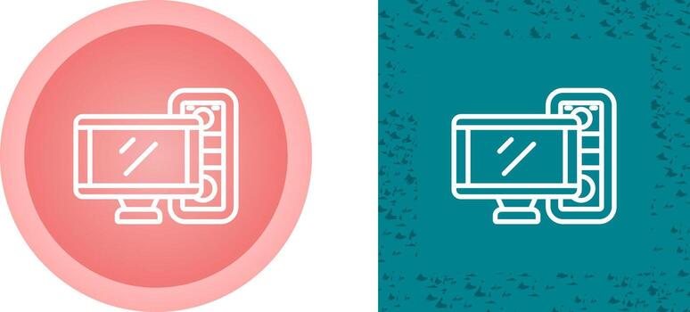 Computer Vector Icon