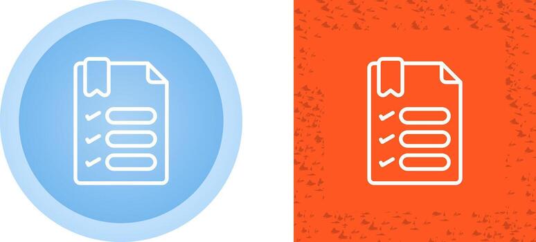 List Vector Icon