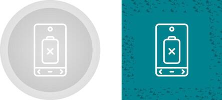 Empty Battery Vector Icon