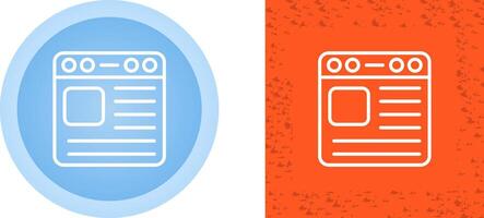 Browser Vector Icon