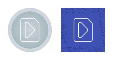 Video File Vector Icon
