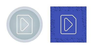 Video File Vector Icon