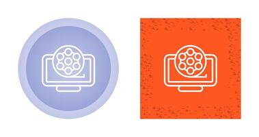 Film Reel Vector Icon