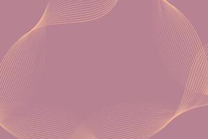 rosado antecedentes con ondulado líneas corriendo horizontalmente a través de el marco. el líneas crear un dinámica y visualmente interesante modelo en contra el suave rosado fondo vector