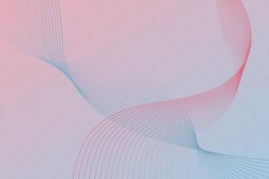Background featuring pink and blue colors with distinct lines vector