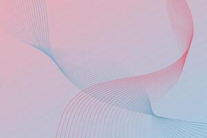 Background featuring pink and blue colors with distinct lines vector