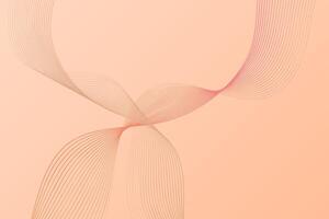 Pink background with a simple yet elegant curved design that adds visual interest to the composition vector