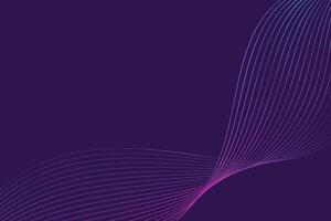 A purple abstract background is filled with dynamic lines in various shades, creating a sense of movement and energy. The lines intersect and overlap, adding depth and complexity to the composition vector