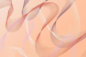 Abstract background in various shades of pink with wavy lines creates a dynamic and visually engaging composition vector