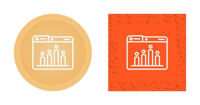 Graph Vector Icon