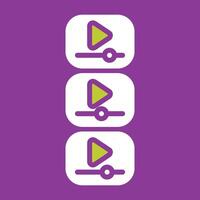 Videos Vector Icon