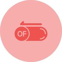 Of Button Vector Icon